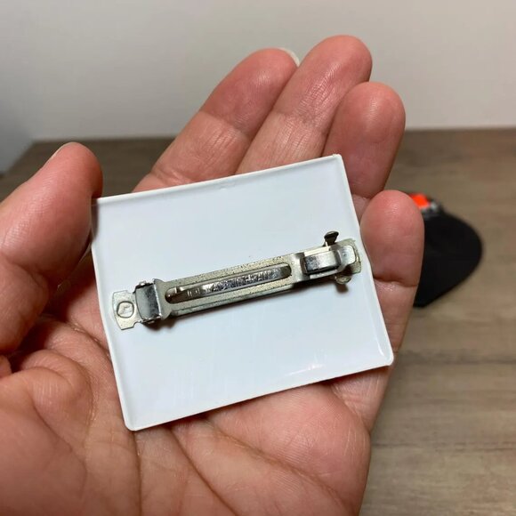 Snoopy Hair Clip Barrette Made in France Woodstock Skateboarding Peanuts - Picture 3 of 4